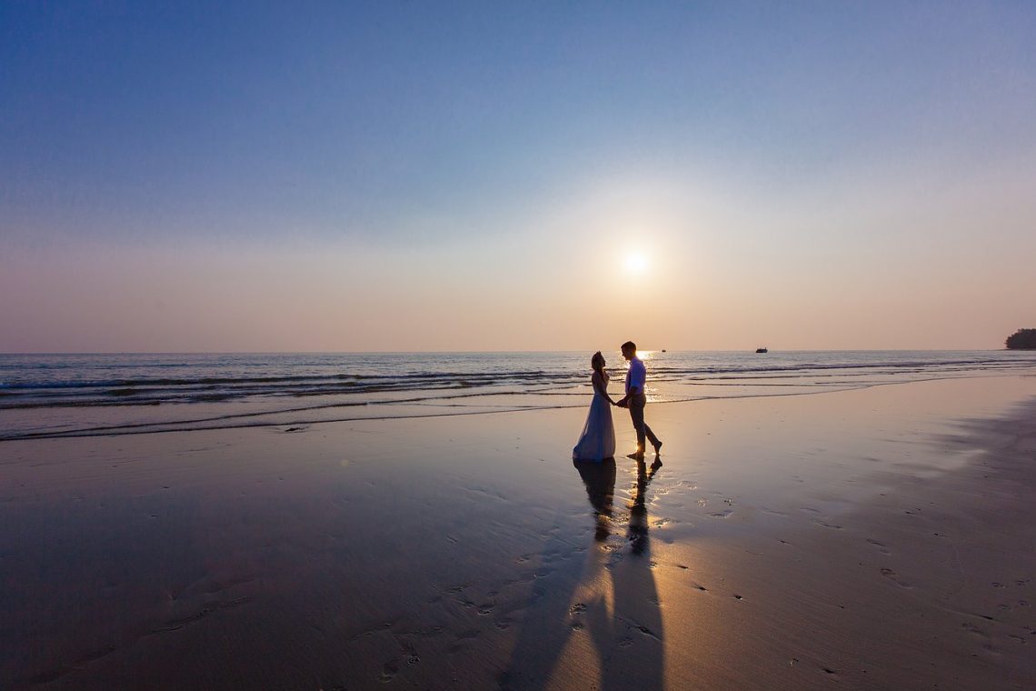 Eine Hochzeit am Strand. So wird Heiraten zu einem besonderen Erlebnis.