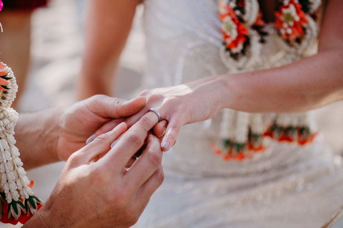 Tausch der Hochzeitsringe