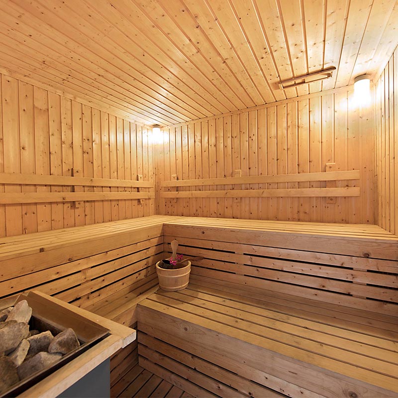 Sauna in der Villa Baan Samlarn