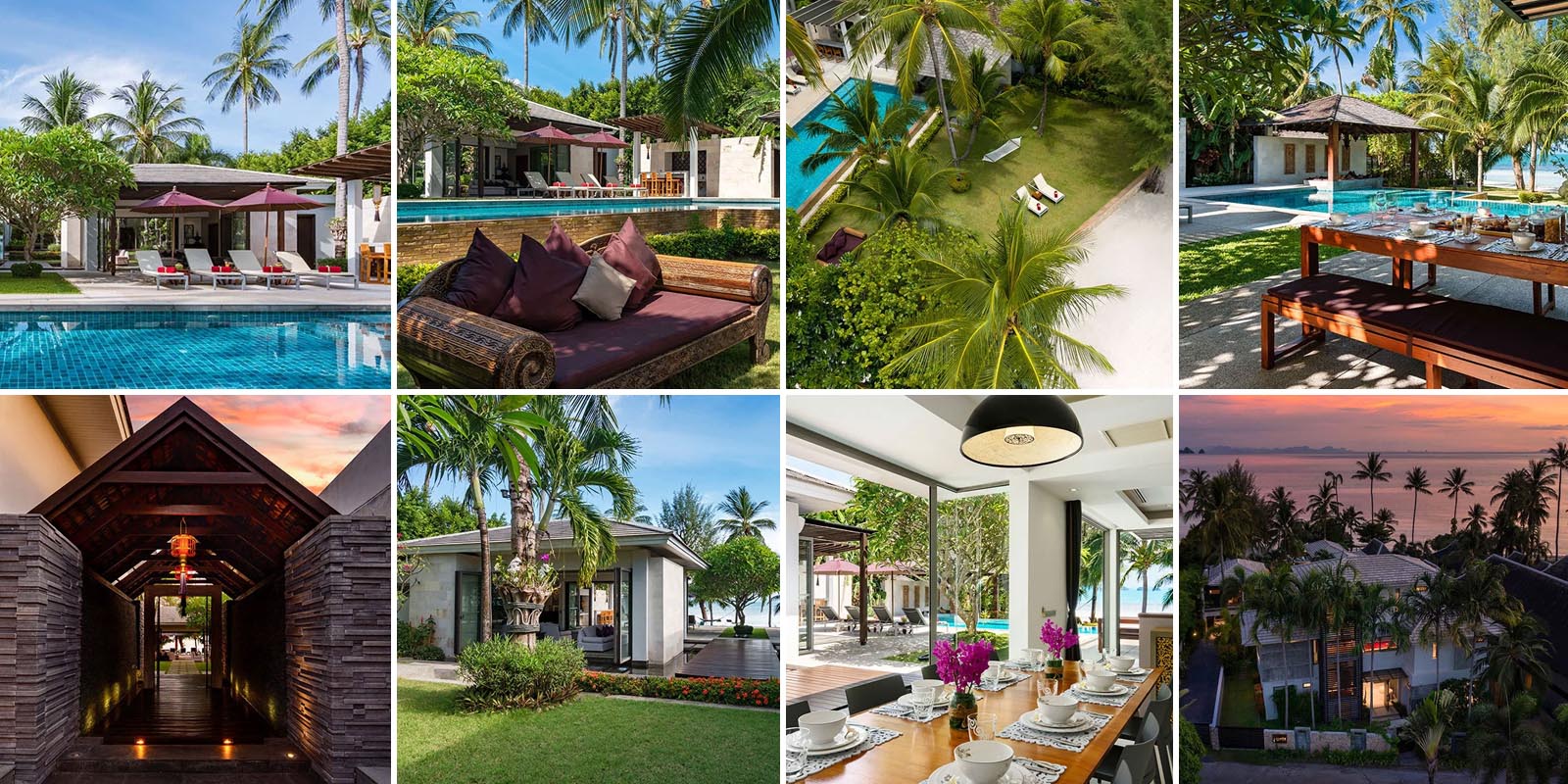 Highlights der luxeriösen Strand Villa Inasia auf Koh Samui